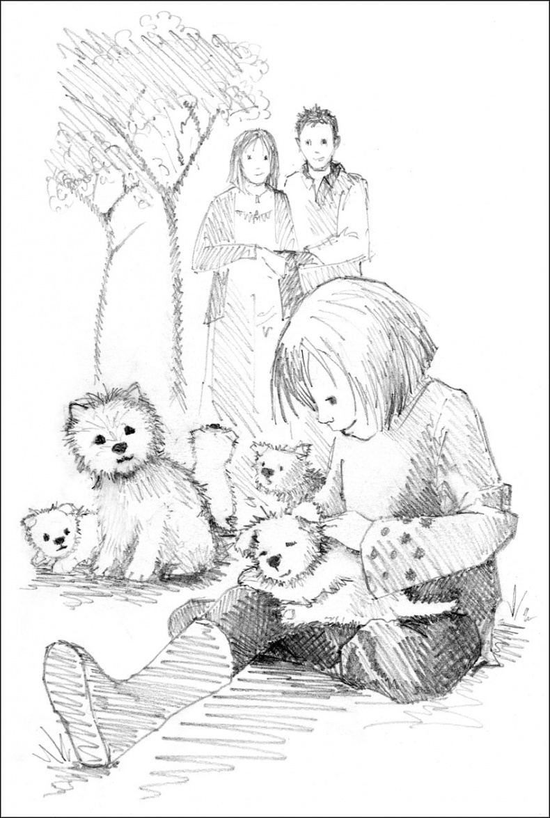 Иллюстрация к книге — Щенок Элфи, или Не хочу быть один! [_031.jpg]