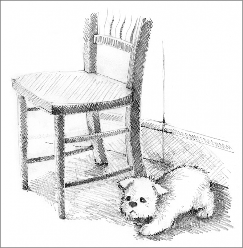 Иллюстрация к книге — Щенок Элфи, или Не хочу быть один! [_057.jpg]