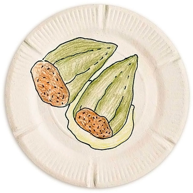 Иллюстрация к книге — Истории про еду с рисунками и рецептами автора [i_013.jpg]