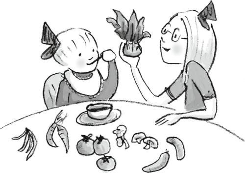 Иллюстрация к книге — Французские дети едят все [_09.jpg]