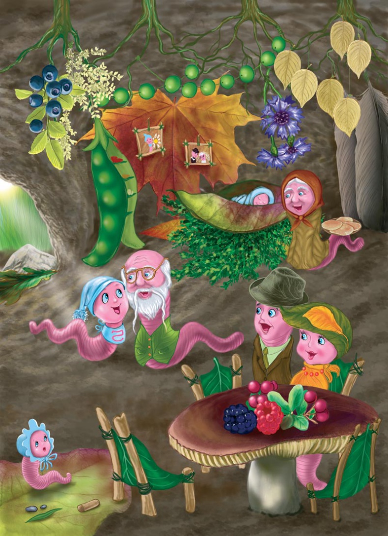 Иллюстрация к книге — Червячок Чарли [i_014.jpg]