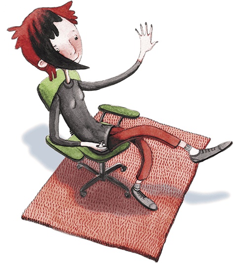 Иллюстрация к книге — Большая маленькая девочка. История первая. Как приручить город [i_004.jpg]