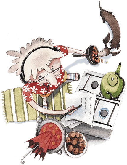 Иллюстрация к книге — Большая маленькая девочка. История первая. Как приручить город [i_005.jpg]