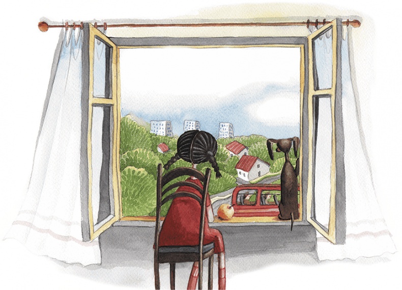 Иллюстрация к книге — Большая маленькая девочка. История первая. Как приручить город [i_014.jpg]