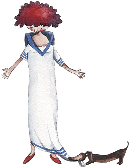 Иллюстрация к книге — Большая маленькая девочка. История первая. Как приручить город [i_015.jpg]