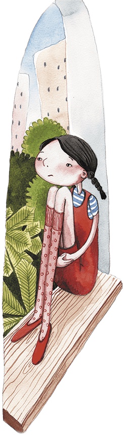 Иллюстрация к книге — Большая маленькая девочка. История первая. Как приручить город [i_021.jpg]