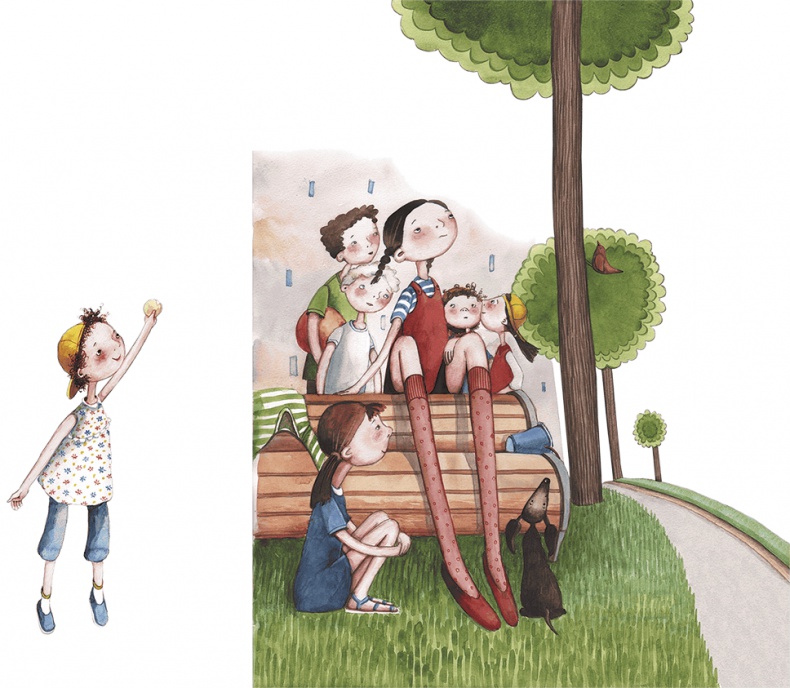 Иллюстрация к книге — Большая маленькая девочка. История первая. Как приручить город [i_022.jpg]