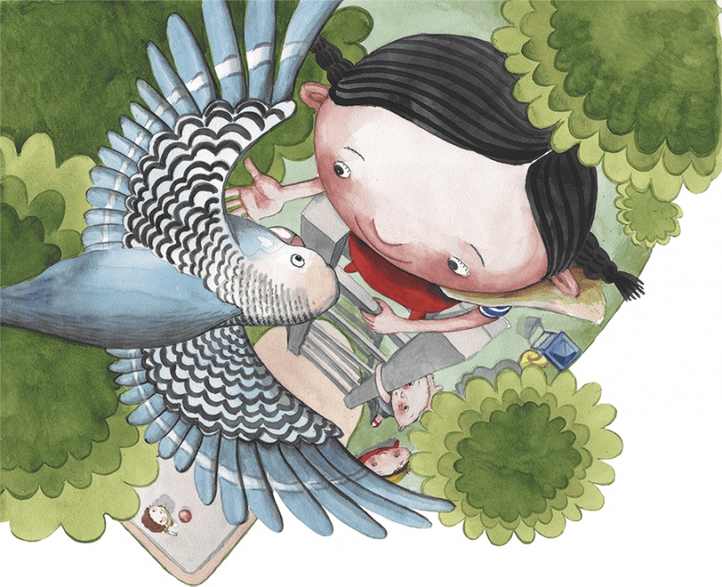 Иллюстрация к книге — Большая маленькая девочка. История первая. Как приручить город [i_025.jpg]