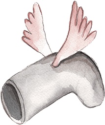 Иллюстрация к книге — Большая маленькая девочка. История седьмая. Грустный радостный праздник [i_014.jpg]