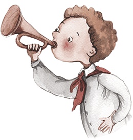 Иллюстрация к книге — Большая маленькая девочка. История седьмая. Грустный радостный праздник [i_017.jpg]