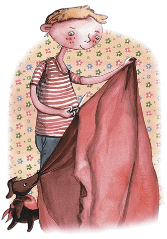 Иллюстрация к книге — Большая маленькая девочка. История седьмая. Грустный радостный праздник [i_043.jpg]