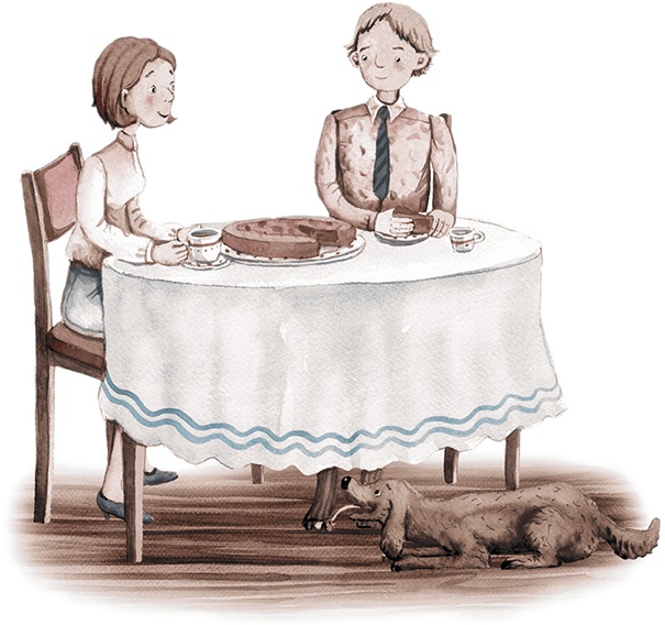 Иллюстрация к книге — Большая маленькая девочка. История седьмая. Грустный радостный праздник [i_048.jpg]