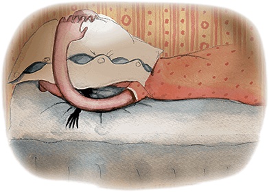 Иллюстрация к книге — Большая маленькая девочка. История седьмая. Грустный радостный праздник [i_051.jpg]