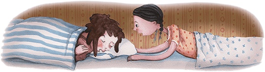 Иллюстрация к книге — Большая маленькая девочка. История седьмая. Грустный радостный праздник [i_052.jpg]