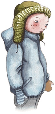 Иллюстрация к книге — Большая маленькая девочка. История седьмая. Грустный радостный праздник [i_056.jpg]