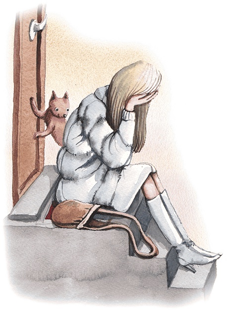 Иллюстрация к книге — Большая маленькая девочка. История восьмая. Дело о клетчатой сумке [i_038.jpg]