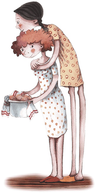 Иллюстрация к книге — Большая маленькая девочка. История восьмая. Дело о клетчатой сумке [i_041.jpg]