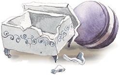 Иллюстрация к книге — Большая маленькая девочка. История восьмая. Дело о клетчатой сумке [i_042.jpg]