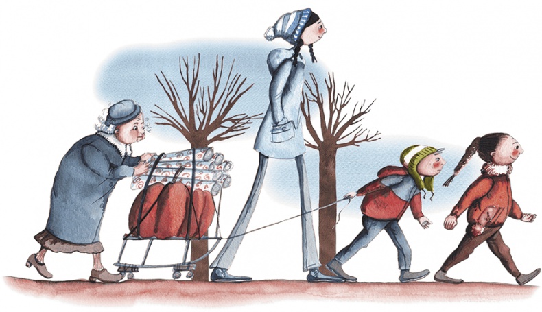 Иллюстрация к книге — Большая маленькая девочка. История шестая. Тыквандо [i_013.jpg]