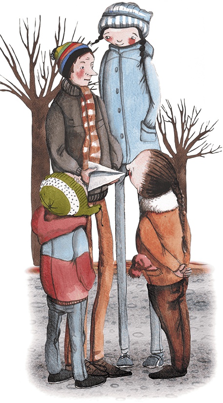 Иллюстрация к книге — Большая маленькая девочка. История шестая. Тыквандо [i_018.jpg]