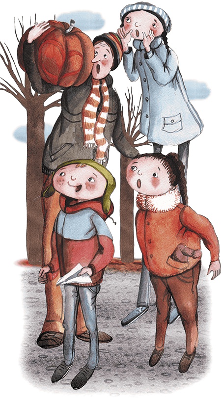 Иллюстрация к книге — Большая маленькая девочка. История шестая. Тыквандо [i_020.jpg]