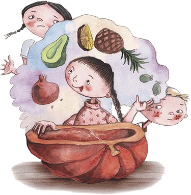 Иллюстрация к книге — Большая маленькая девочка. История шестая. Тыквандо [i_030.jpg]