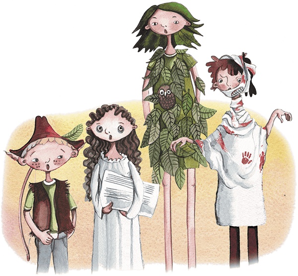 Иллюстрация к книге — Большая маленькая девочка. История шестая. Тыквандо [i_037.jpg]