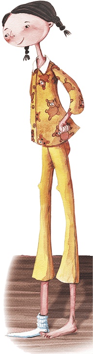 Иллюстрация к книге — Большая маленькая девочка. История вторая. Рецепт волшебного дня [i_004.jpg]