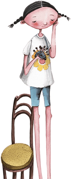 Иллюстрация к книге — Большая маленькая девочка. История вторая. Рецепт волшебного дня [i_006.jpg]