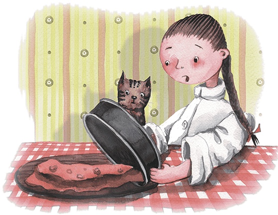 Иллюстрация к книге — Большая маленькая девочка. История вторая. Рецепт волшебного дня [i_018.jpg]