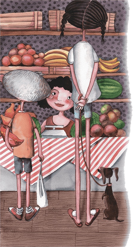 Иллюстрация к книге — Большая маленькая девочка. История вторая. Рецепт волшебного дня [i_025.jpg]