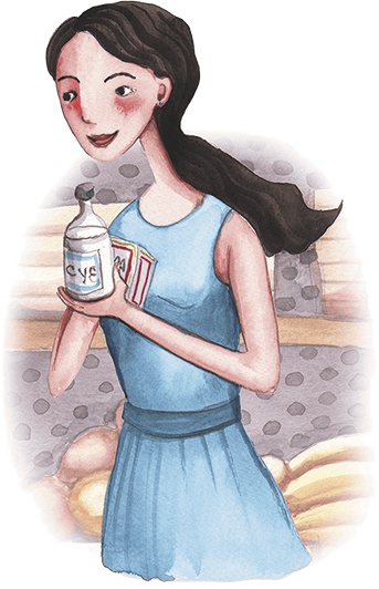 Иллюстрация к книге — Большая маленькая девочка. История вторая. Рецепт волшебного дня [i_033.jpg]