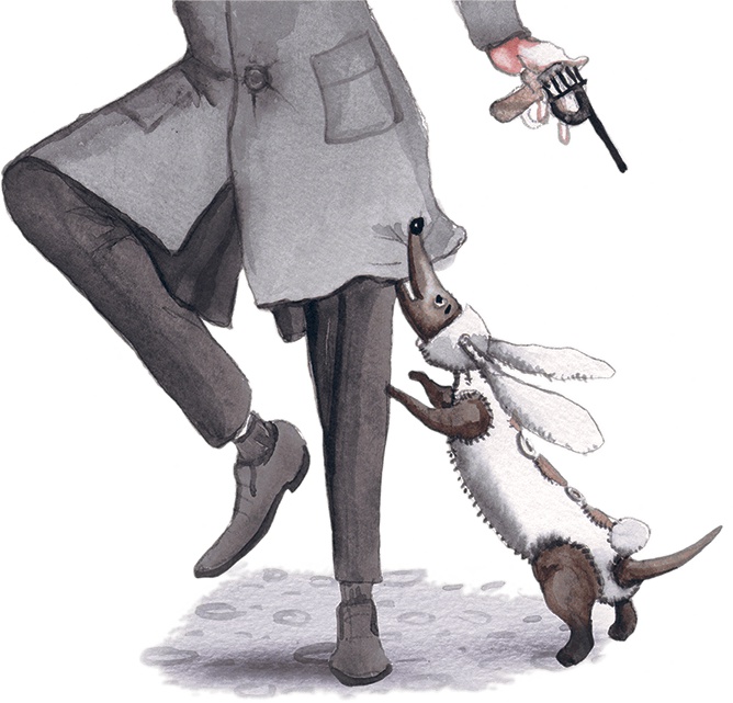 Иллюстрация к книге — Большая маленькая девочка. История третья. Вышел зайчик погулять [i_026.jpg]