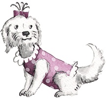 Иллюстрация к книге — Большая маленькая девочка. История третья. Вышел зайчик погулять [i_033.jpg]