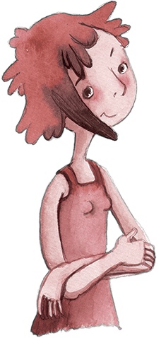 Иллюстрация к книге — Большая маленькая девочка. История третья. Вышел зайчик погулять [i_040.jpg]