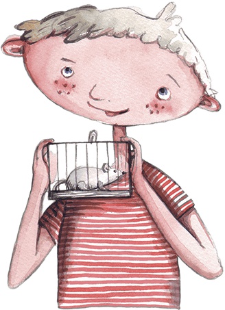 Иллюстрация к книге — Большая маленькая девочка. История третья. Вышел зайчик погулять [i_041.jpg]