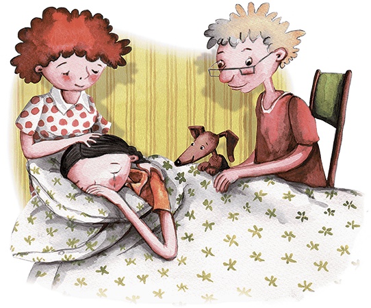 Иллюстрация к книге — Большая маленькая девочка. История четвертая. Семь с половиной крокодильских улыбок [i_015.jpg]