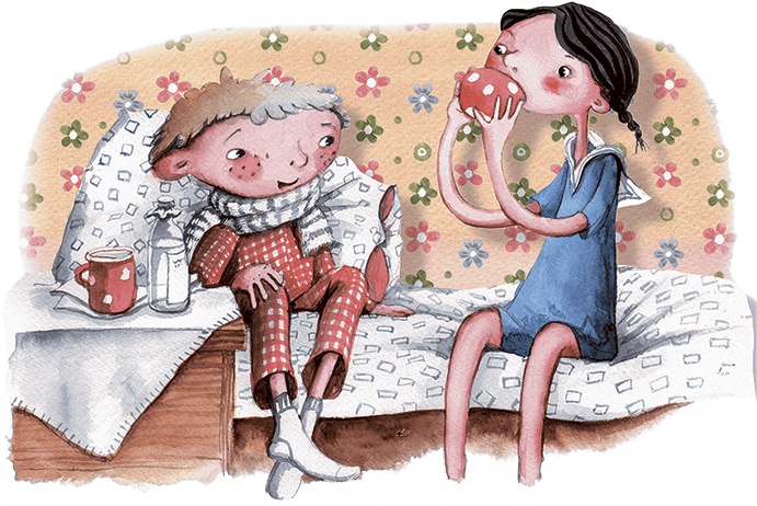 Иллюстрация к книге — Большая маленькая девочка. История четвертая. Семь с половиной крокодильских улыбок [i_025.jpg]