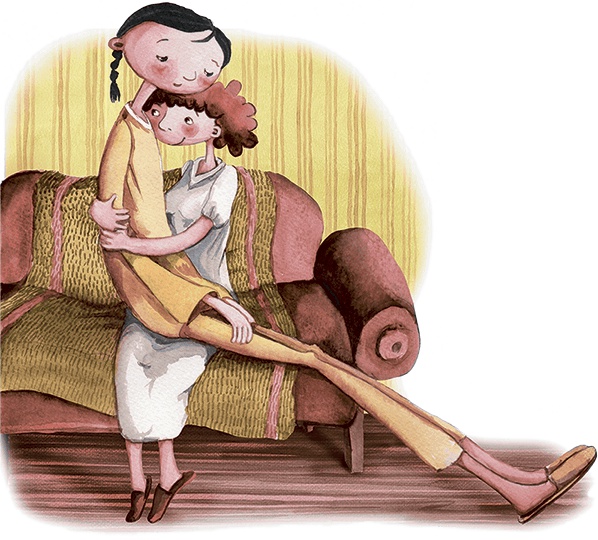 Иллюстрация к книге — Большая маленькая девочка. История четвертая. Семь с половиной крокодильских улыбок [i_031.jpg]