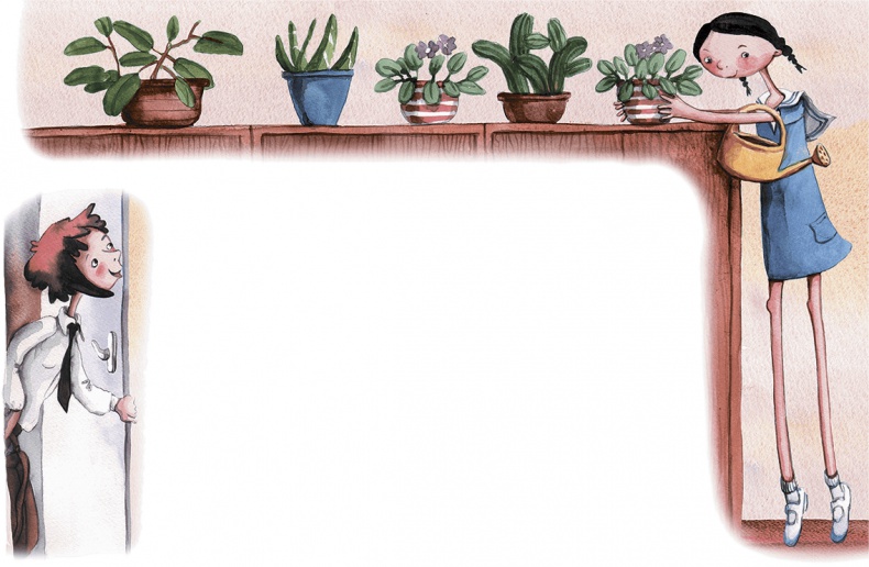 Иллюстрация к книге — Большая маленькая девочка. История четвертая. Семь с половиной крокодильских улыбок [i_045.jpg]