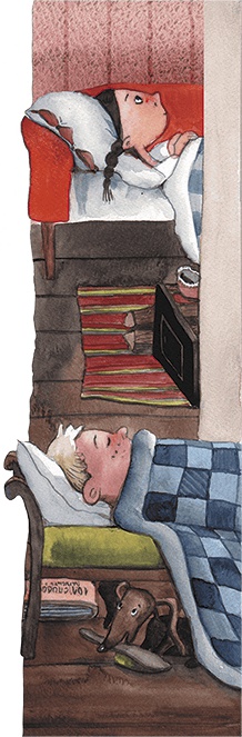 Иллюстрация к книге — Большая маленькая девочка. История пятая. Сто один способ заблудиться в лесу [i_008.jpg]