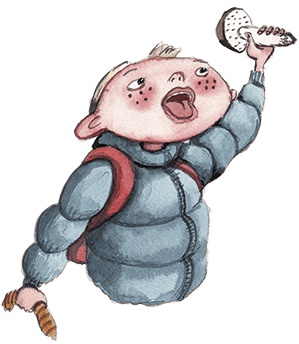 Иллюстрация к книге — Большая маленькая девочка. История пятая. Сто один способ заблудиться в лесу [i_014.jpg]