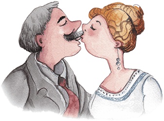 Иллюстрация к книге — Большая маленькая девочка. История пятая. Сто один способ заблудиться в лесу [i_043.jpg]