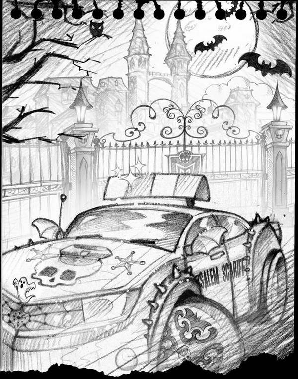 Иллюстрация к книге — Monster High. Школа монстров. Загадка новой ученицы [i_024.jpg]