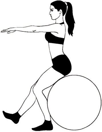 Иллюстрация к книге — Фитбол. 10 минут в день [i_010.jpg]