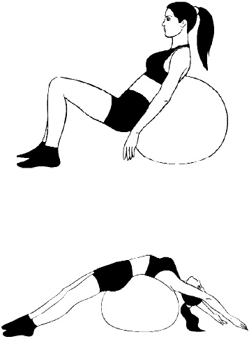 Иллюстрация к книге — Фитбол. 10 минут в день [i_037.jpg]