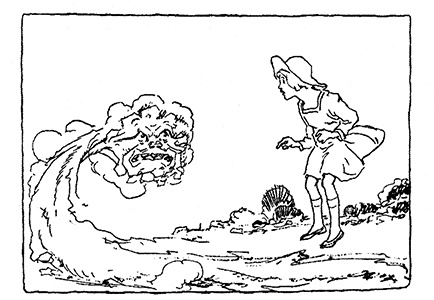 Иллюстрация к книге — Трусливый Лев из Страны Оз. Бравый Дед в Стране Оз [pic.0034.jpg]