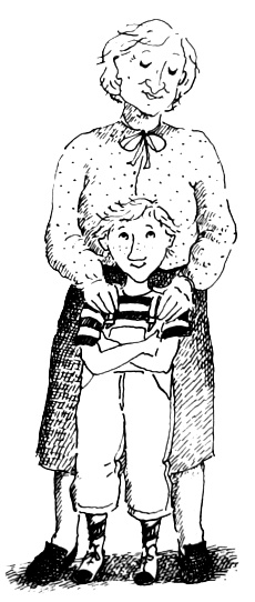 Иллюстрация к книге — Бабушка! - снова кричит Фридер [i_001.jpg]