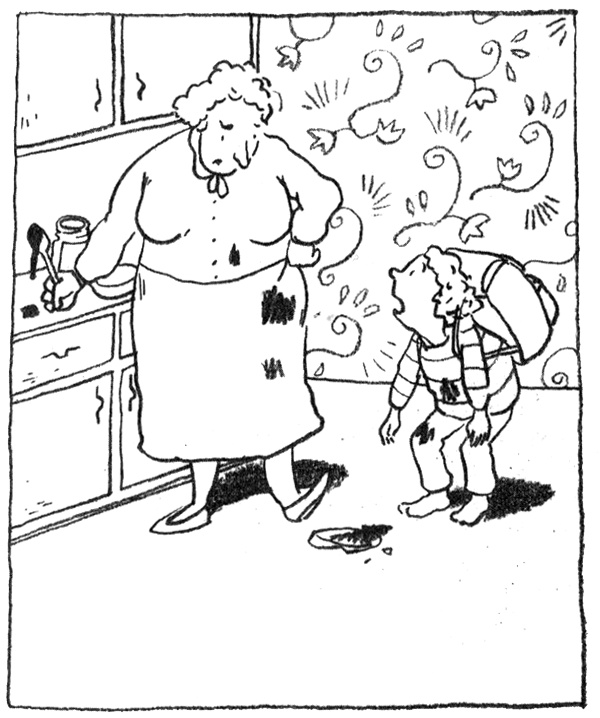 Иллюстрация к книге — В школу! - кричат бабушка и Фридер [i_002.jpg]