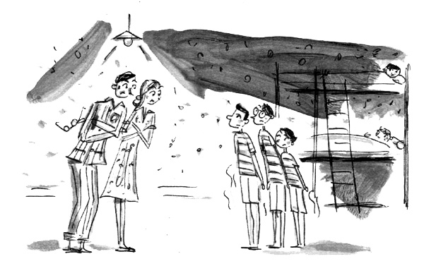 Иллюстрация к книге — Шоколадные каникулы. Приключения семейки из Шербура [i_009.jpg]